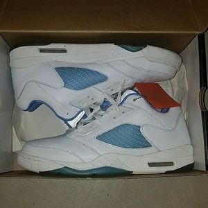 Air jordan retro 5 low (wmns university blue)